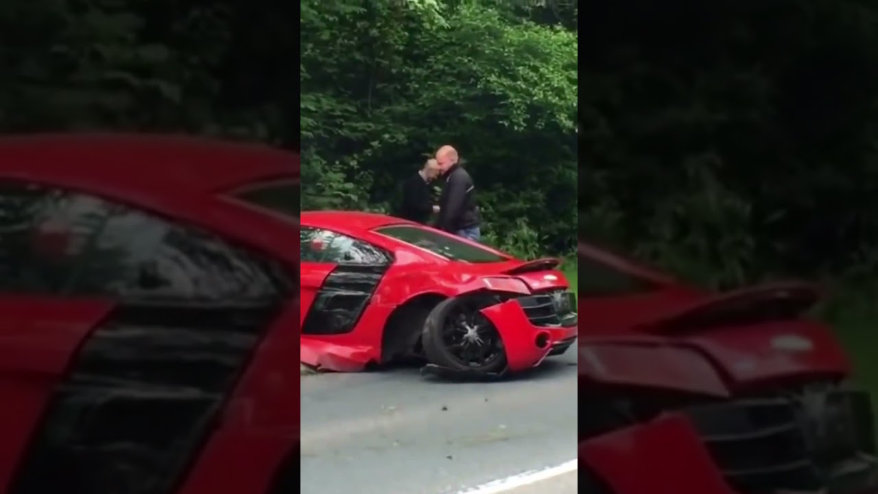 Audi R8 Driver gone Wrong 
