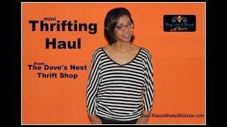 Thrifting Haul | Dove's Nest Thrift Shop