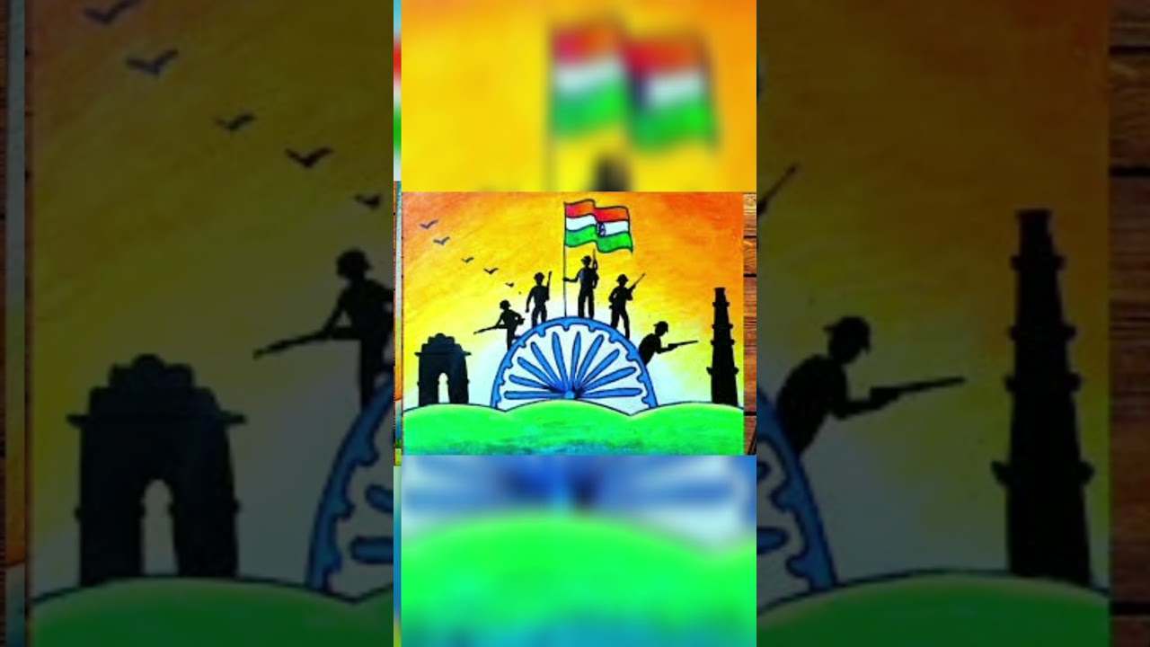 New latest drawing army || 