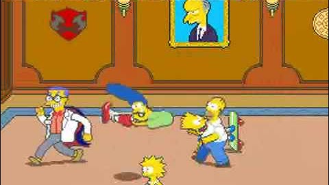 The Simpsons 4 Player Co op Pt 2