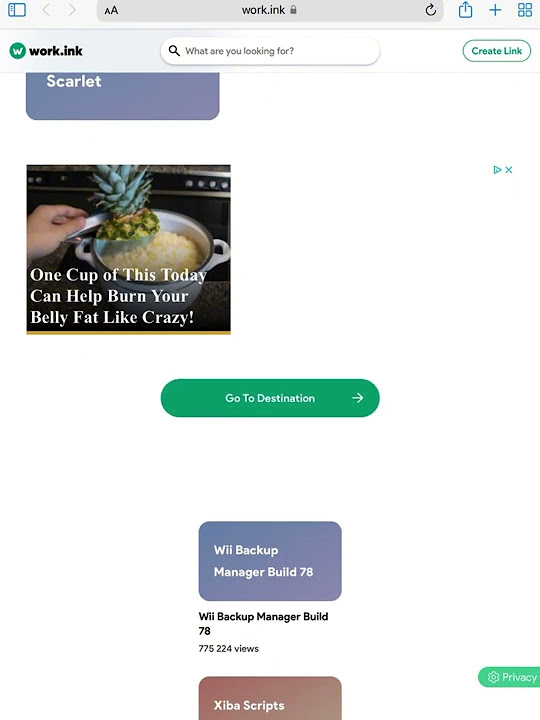 How To Do Work Ink Link