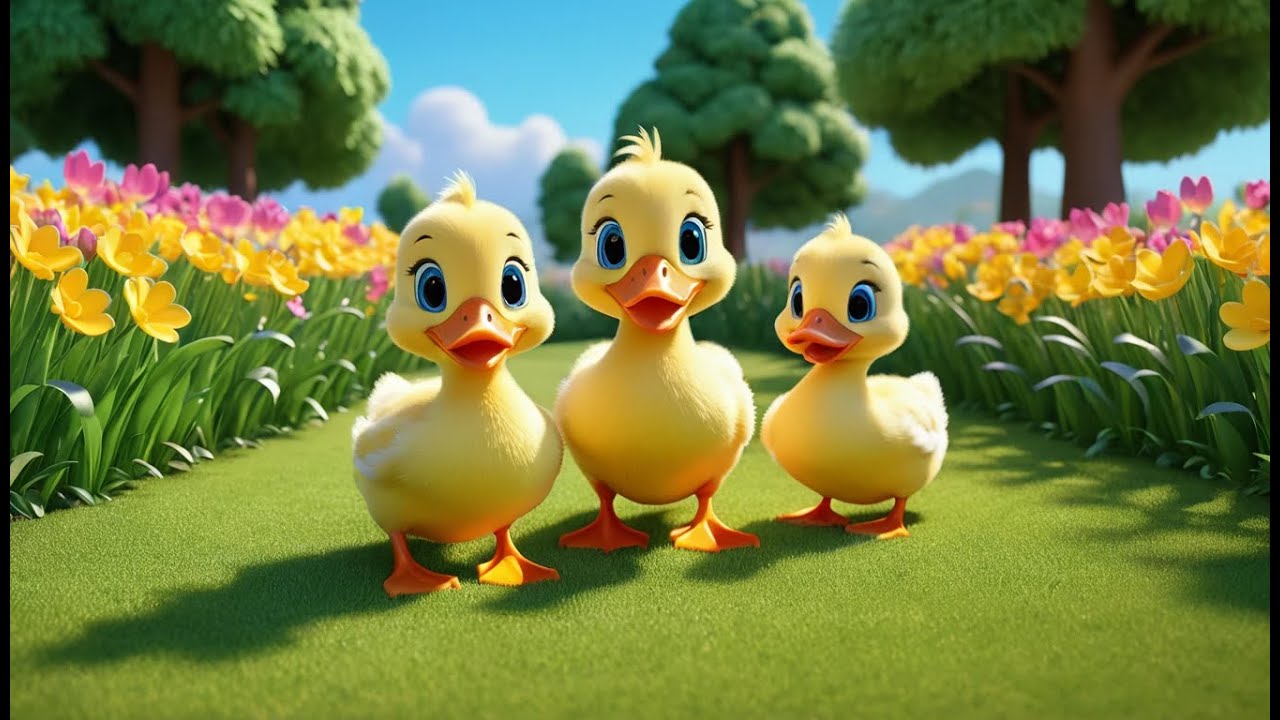 Ducky Wings Go Flap, Flap, Flap! | Fun Duck Song for Kids | Quacky Adventure Rhyme