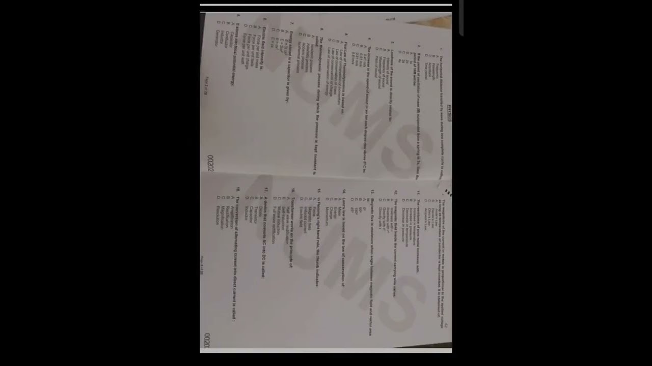 nums 2022 original paper solved paper 