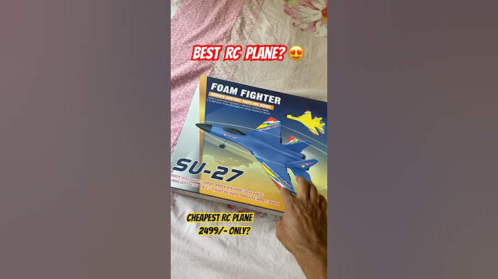 RC Fighter Jet 🔥😍/ Budget RC Plane Su27 / Remote Control / Goofy Boy #viralvideo #rcplane
