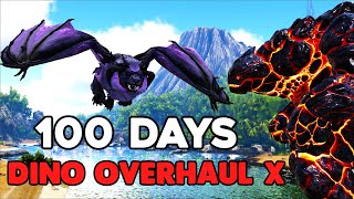 I Have 100 Days to Beat Ark Dino Overhaul X... Here's What Happened
