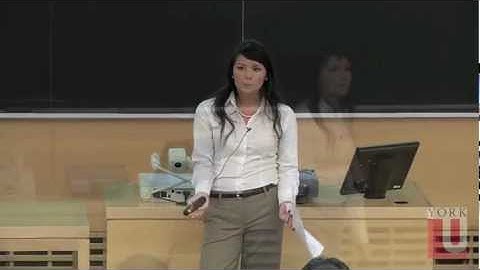 YCEC Fall 2012 Public Lecture featuring Gabrielle Scrimshaw SHORT VERSION