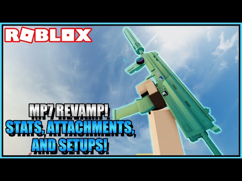 MP7 REVAMP in ROBLOX Bad Business! | Stats, Attachments, & Setups!