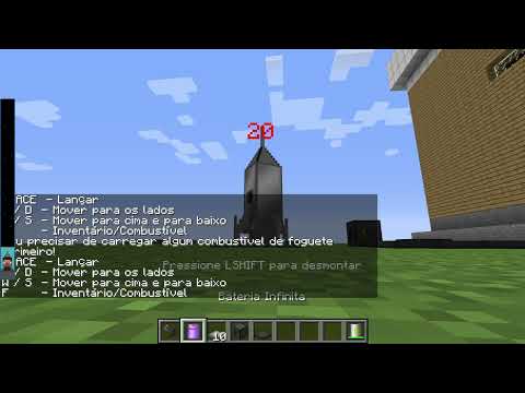 É POSSIVEL CHEGAR NA LUA DO MINECRAFT?