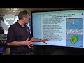 Afternoon update on Tropical Depression Nine from the NHC in Miami, FL (September 27, 2025)