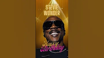 Stevie Wonder | Happy Birthday