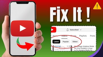 Fix YouTube Latest, Popular, Oldest Option Not Working 2025 – Quick Guide