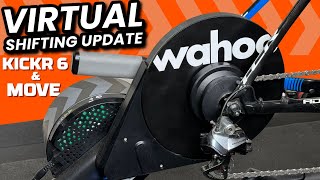 Virtual Shifting Update for the Wahoo KICKR 6 & KICKR MOVE