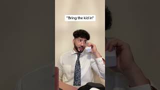 Your son was blowing smoke in the bathroom 🤣 *Subscribe 4more*  #comedy #funny #humor #shorts