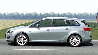Opel Astra IV Sport Tourer 2012 drive (Links) - Racer: free game screenshot 2