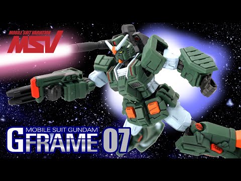【部分塗装】FA-78-1フルアーマーガンダム/FULL ARMOR GUNDAM 機動戦士ガンダム Gフレーム07/G-FRAME【食玩レビュー】