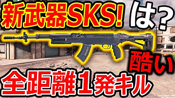 【CoD:MOBILE】新武器SKSが全距離HS1発キル!『カスタマイズがマジで酷過ぎて激おこww』【CoDモバイル:実況者ジャンヌ】