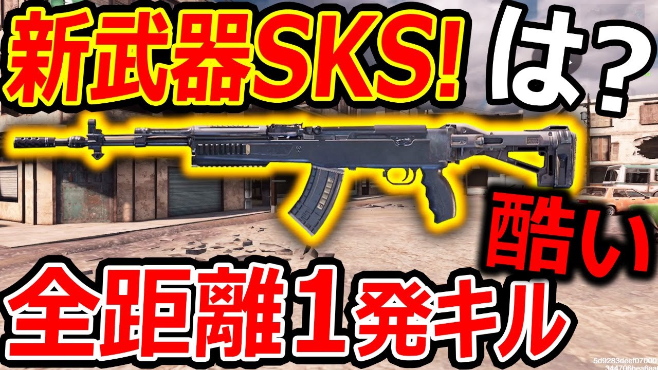 Cod Mobile 新武器sksが全距離hs1発キル カスタマイズがマジで酷過ぎて激おこww Codモバイル 実況者ジャンヌ バトロワ系ゲーム動画まとめ