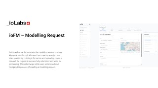 ioFM Modeling Request