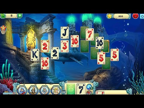 Solitaire Atlantis - Android Gameplay [Full HD]