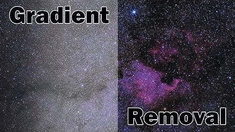 How to remove gradients in astrophotography using photoshop