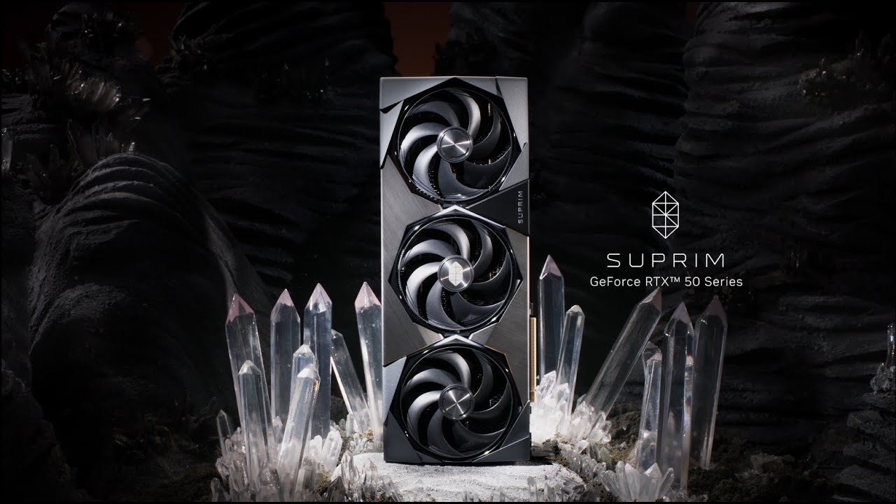 GeForce RTX™  5090 / 5080 SUPRIM Series  - A Closer Look at Premium Aesthetics | MSI