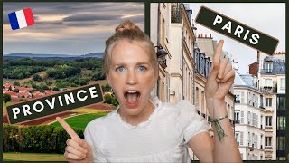 PARIS VS THE REST OF FRANCE (La Province) I 5 Big Differences between Paris and France!