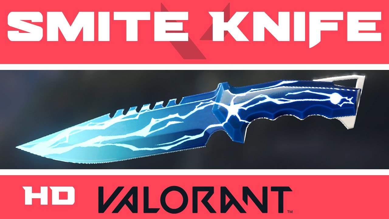 Smite Knife VALORANT Melee Skin Skins HD Showcase YouTube