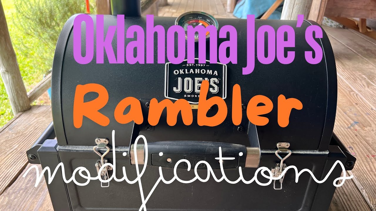 Oklahoma Joe’s Rambler Modifications