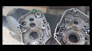soft 50cc Kasinski motorcycle assembly. screenshot 5
