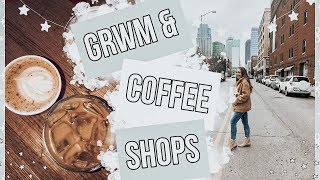 get ready with me \& coffee shops | vlogmas day 2\/3