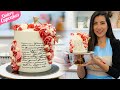 TÉCNICA DE DECORACIÓN DE TARTA ESPECIAL SAN VALENTÍN 💘🎂 | QUIERO CUPCAKES