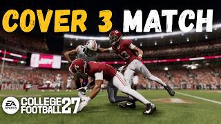 How Cover 3 Match Works in College Football 27