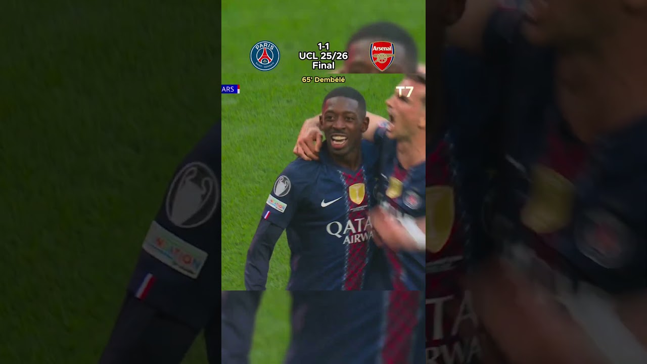 PSG vs Arsenal UCL 25/26