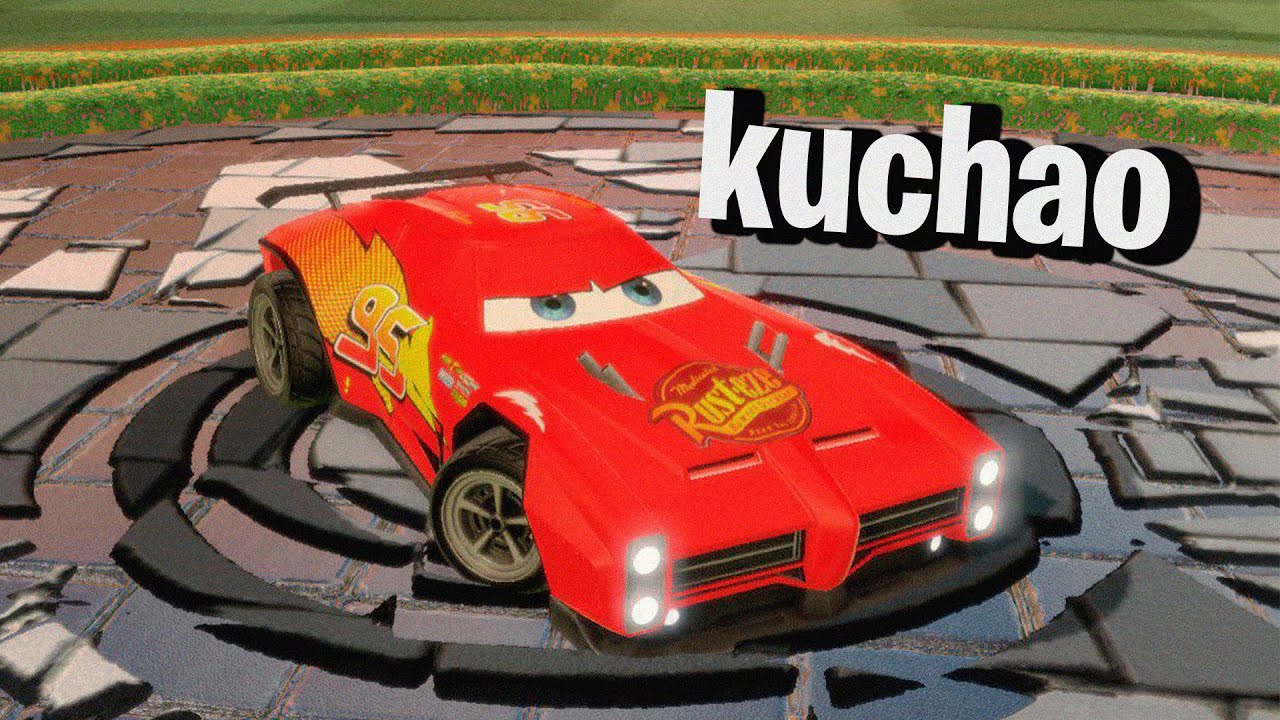 Rayo McQueen se apunta a los partidos de Rocket League en el primer coche  con expresiones dinámicas del juego