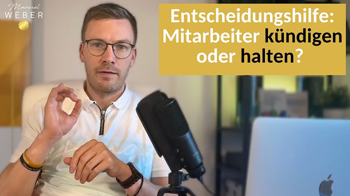 Kündigung - Wann sollte ich einen Mitarbeiter entlassen? (Die Wollen-Können-Analyse)