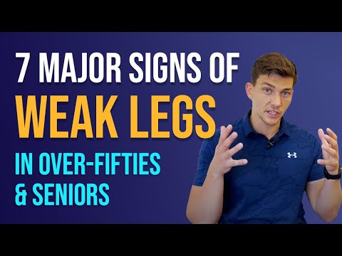 7 Major Signs of WEAK Legs in Over-50's & Seniors
