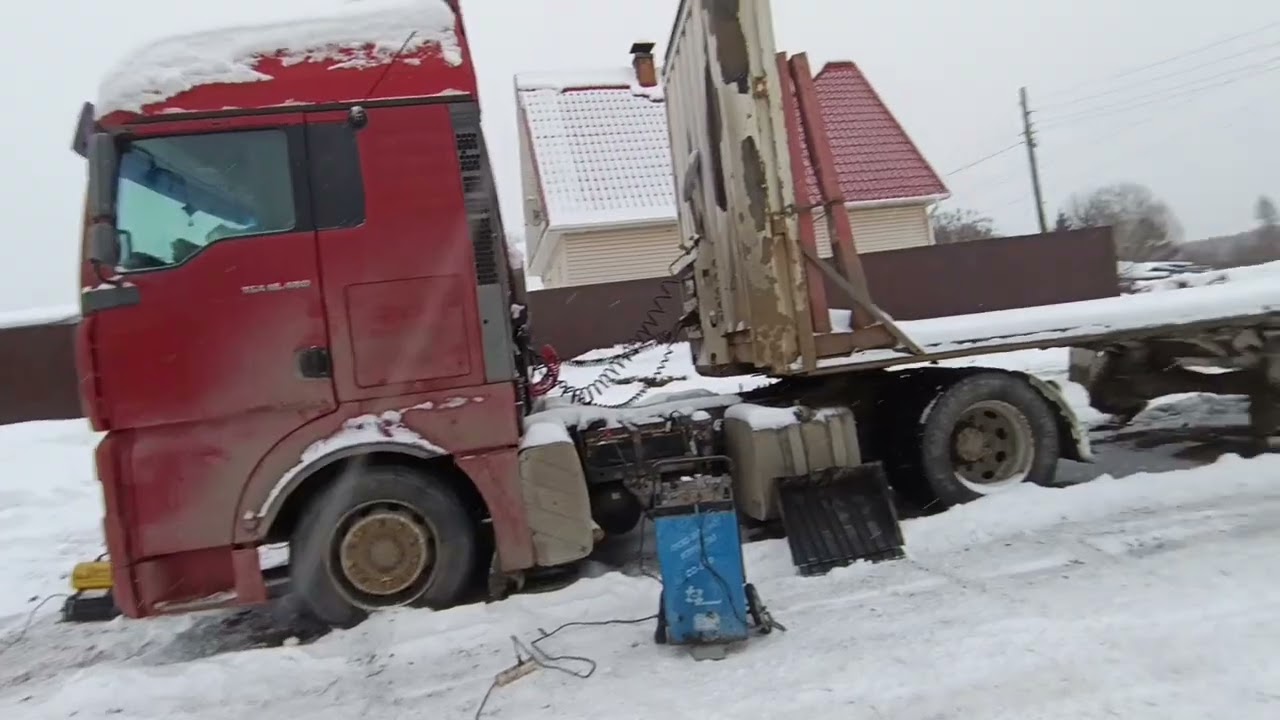 Отогрев не получился, меняю термостаты и собираюсь в рейс