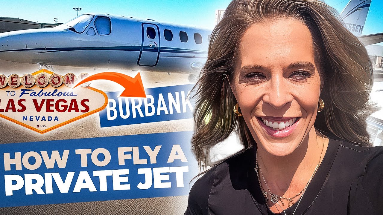 How to Fly a Private Jet!