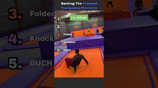 Ranking The Funniest Trampoline Moments 😂 #funny #foryou #shorts #viral #trampoline #fails #short