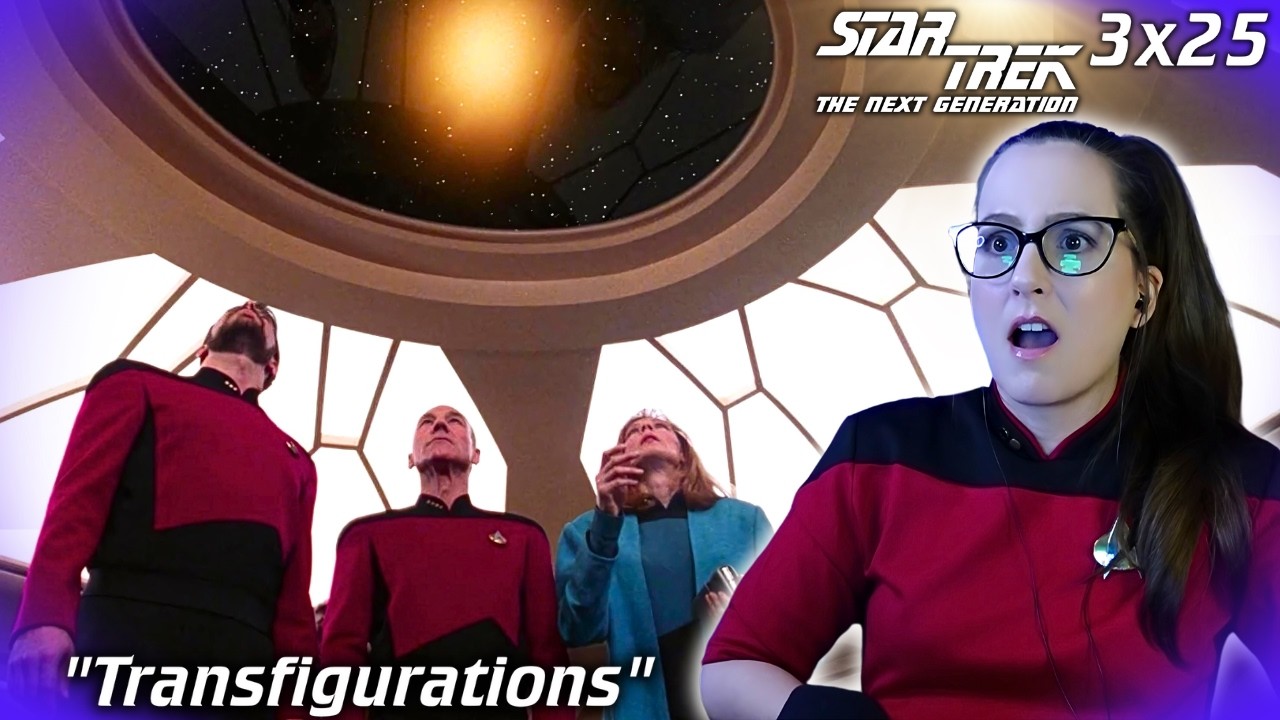 🖖Star Trek: The Next Generation 3x25 Transfigurations REACTION