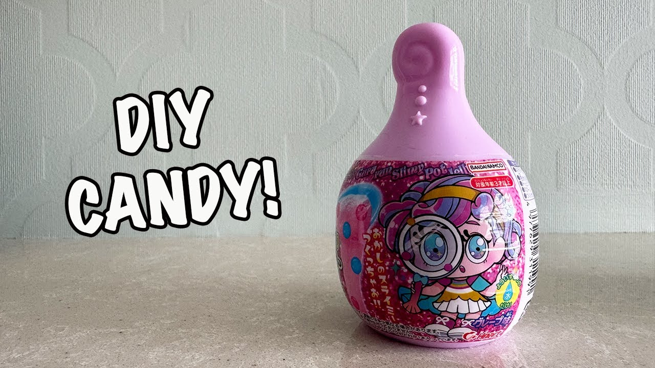 DIY Candy - Gururun Slime Pot Candy - Japanese Candy - English Instructions