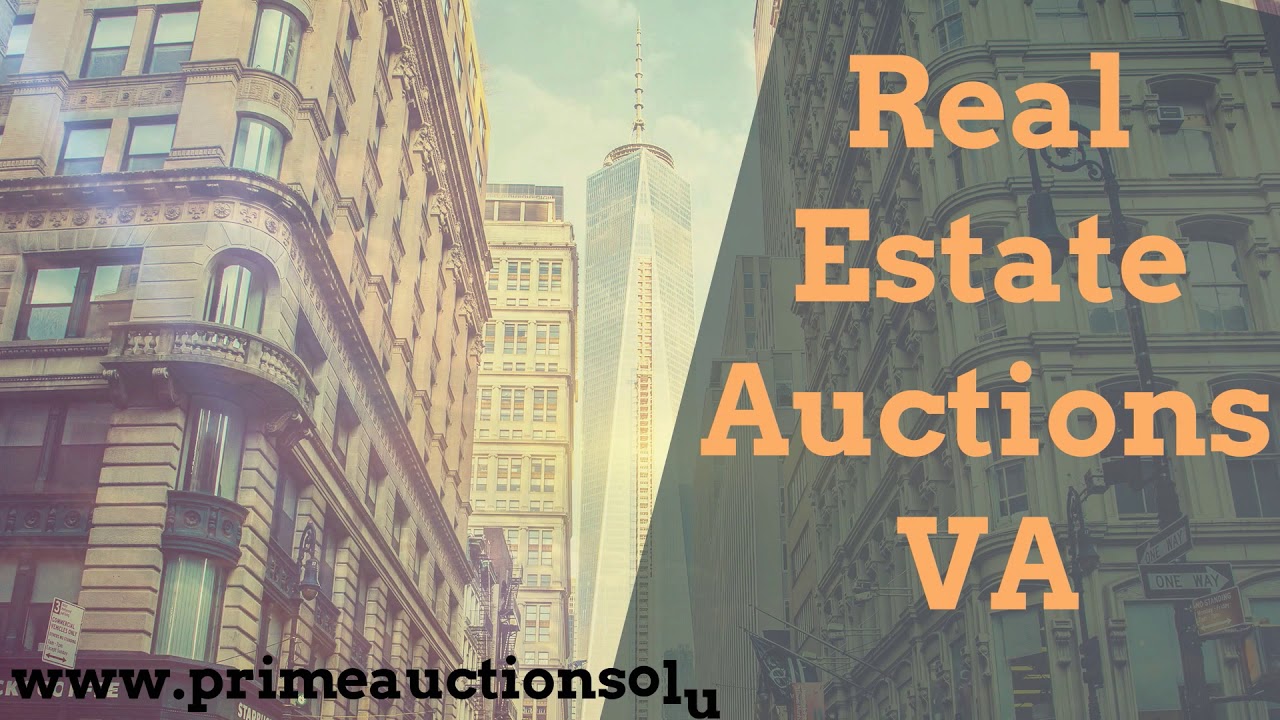 Real Estate Auctions VA Prime Auction Solutions YouTube