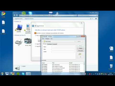 Video: Så Här Ställer Du In En Skrivare I Ett Nätverk