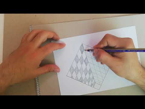 How to 3d Drawing deep well derin kuyu