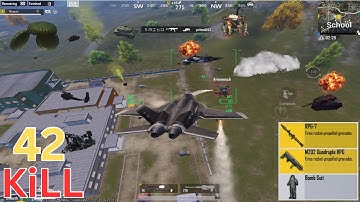 ☠️ Fighter Jet vs Robot War 💥 M202 VS Tank & Helicopter War ‼️ PAYLOAD 3.0 PUBG MOBILE ‼️