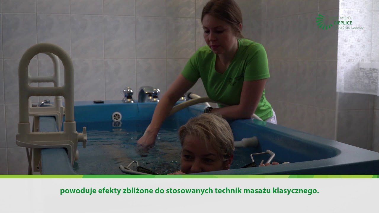 Masaż podwodny manualny w Uzdrowisku Cieplice