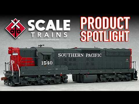 HO Scale Southern Pacific SD7R Scale Trains Rivet Counter Product Spotlight