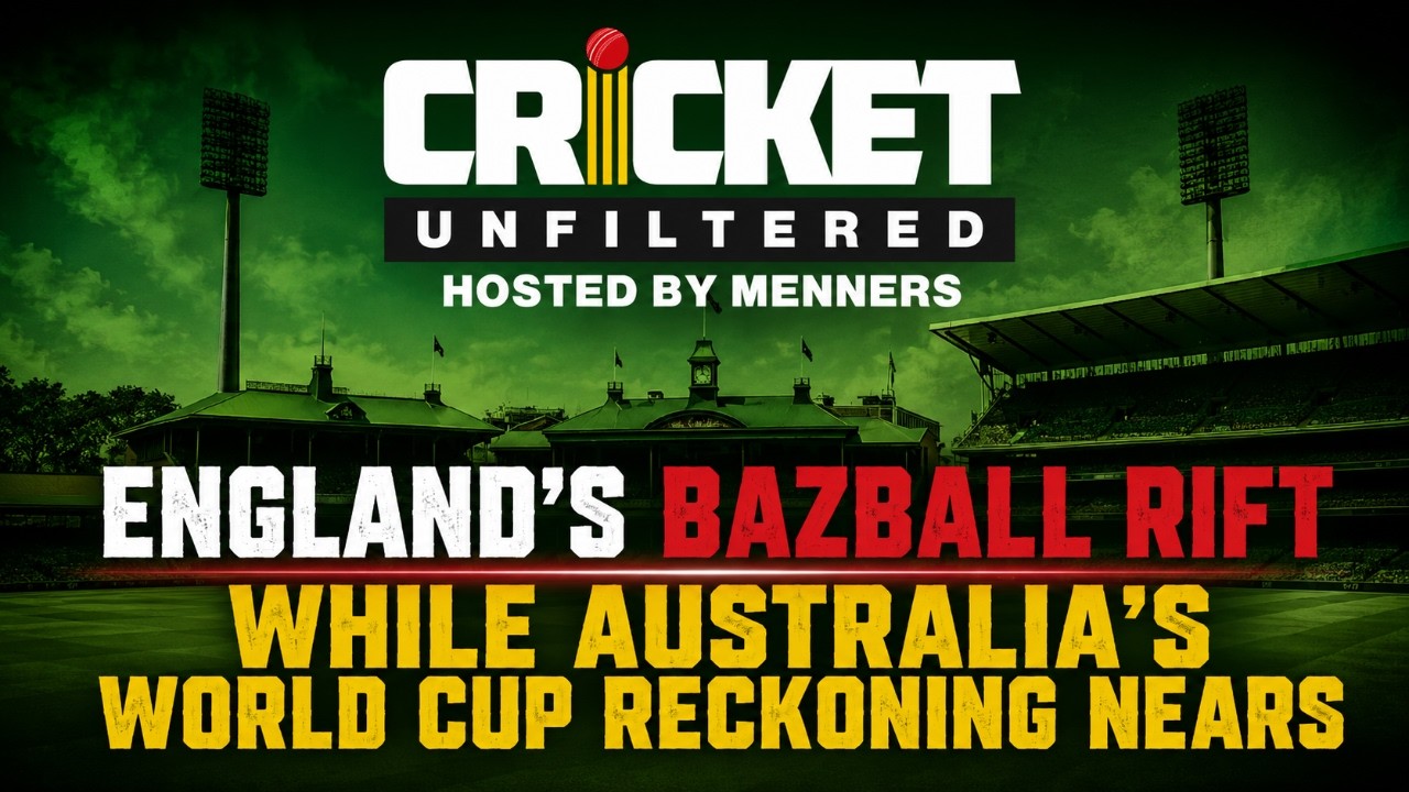 England's Bazball Rift While Australia's World Cup Reckoning Nears