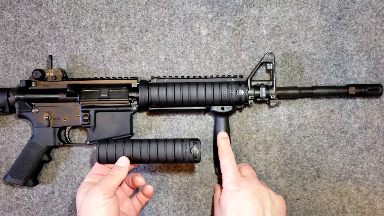 Colt M4a1 Le6920 Socom Carbine Ar15 556mm Part 1 Youtube