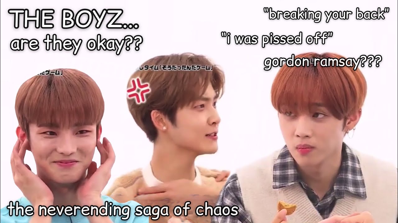 the boyz moments that make me question their sanity pt. 4 - YouTube